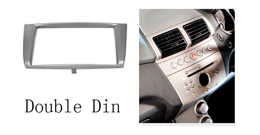 PROTON GEN-2 Gen II  GPS DVD ׷ ÷̾ CD г  Ʈ ġ Ʈ ŰƮ   Double 2 Din Audio Fascia